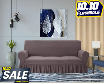 Sofa Cover in Micro Mash Stuff - Mouse